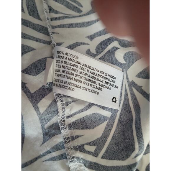 Vineyard Vines Target sailboat dress ruffle blue white midi maxi Small - Picture 10 of 10